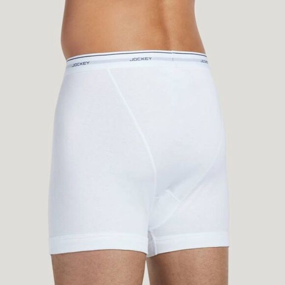 Jockey® Classic 5" Boxer Brief - 2 Pack each total 4 Black XXXL NWT in packaging - Picture 3 of 6